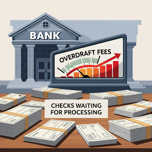 Cheque Delays and Overdraft Dependence